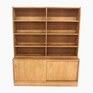Scandinavian Oak Bookcase, Sweden, 1960s