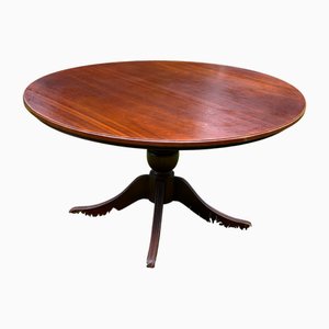 Antique Round Wooden Coffee Table