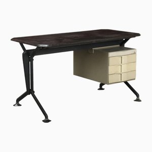 Vintage Schreibtisch von Olivetti Arco für BBPR, Italien, 1970er