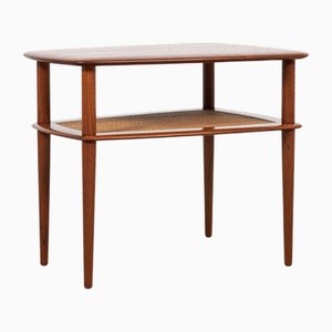 Table d'Appoint Mid-Century en Teck attribuée à Peter Hvidt & Orla Mølgaard-Nielsen pour France & Daverkosen, 1960s