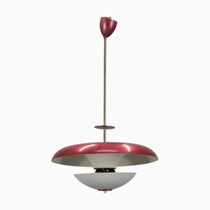 Bauhaus Purple Pendant by IAS, 1930s