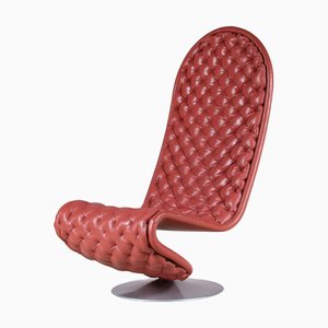 Vintage Danish Highback 1-2-3 Chair by Verner Panton for Fritz Hansen, 1970s