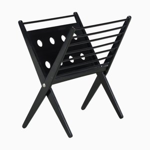 Vintage Dutch Folding Magazine Rack by Cees Braakman for Pastoe, 1950s