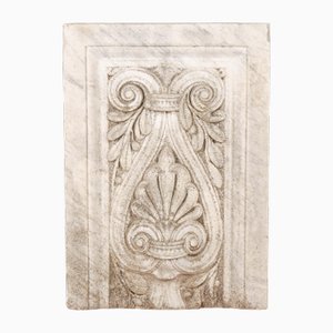 Carved Marble Stone Decorative Fragment
