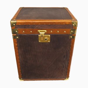 Steamer Trunk in Leather
