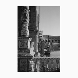 Paul Cooklin, Plaza De Espana Spainish Square, Silver Gelatin Photograph, Limited Edition of 10
