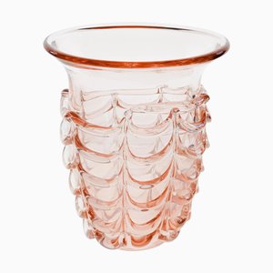 Large Murano Glass Rose Vase or Ice Bucket from Seguso Vetri d'Arte, 1960s