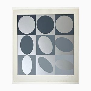 Victor Vasarely, Ezust, 1966, Silkscreen