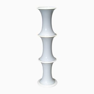Lampada da terra in bambù di Enrico Tronconi per Vistosi, 1970
