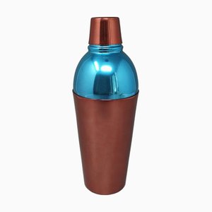 Cocktailshaker Aus Reinem Aluminium, Italien, 1950er