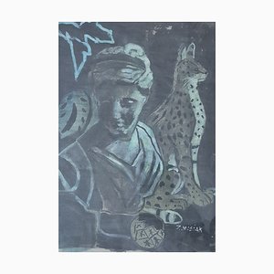 Zofia Misiak, A Twilight, 2024, Gouache auf Papier