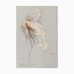Michal Bajsarowicz, Nu, 2024, Dessin sur Papier