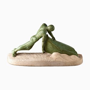 Max Le Verrier, Vers Le Large, 1920s, Sculpture