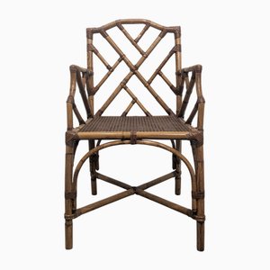 Sessel aus Rattan & Bambus, 1960er