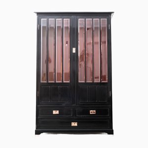 Antique Art Nouveau Bookcase, 1890s