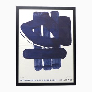 Affiche Le Printemps Des Poètes, 2005, Lithographie, Encadrée