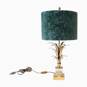 Vintage Hollywood Regency Messing Lampe