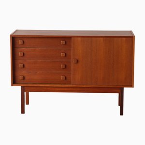 Aparador escandinavo vintage de teca de Domino Mobler, años 60