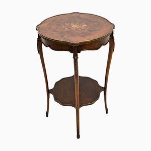 Mesa auxiliar francesa antigua, 1880