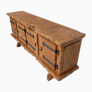 Primitive Elm Sideboard, 1960s