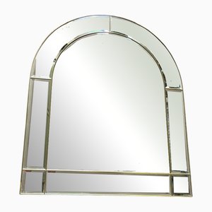 Specchio ad arco in vetro, anni '70