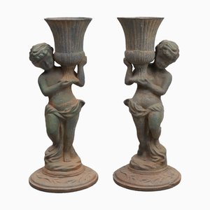 Garden Sculptures, 1900s, Set of 2