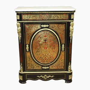 Napoleon III Stützenschrank in Boulle-Intarsien