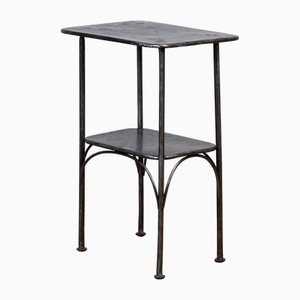 Iron Bedside Table, 1890s