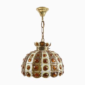 Brutalistische Deckenlampe von Felipe Delfinger für Feders, 1970er