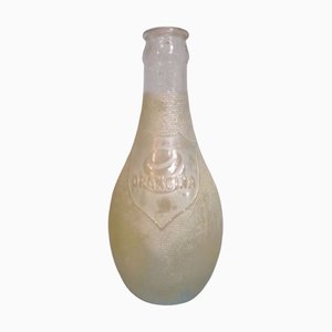Vintage Orangina Advertising Lamp in Glass, 1970s