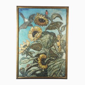 Wilhelm Guntermann, Still Life, 1900s, Oil on Canvas, Framed