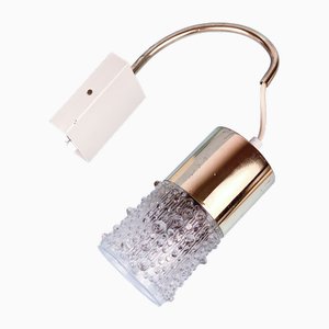 Wall Lamp with Glass Shade, Germany, 1970s