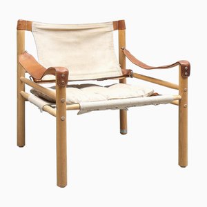 Poltrona Scirocco Safari vintage di Arne Norell per Arne Norell Ab, anni '60