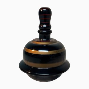 Japanese Wooden Narikoma Top Singing Spinning Top, 1970s