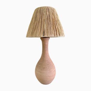 Lampada grande vintage in ceramica, anni '60