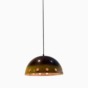 Enamel Pendant Lamp, 1970s