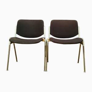 DSC 106 Chairs by Giancarlo Piretti for Anonima Castelli, Italy, 1970s, Set of 2