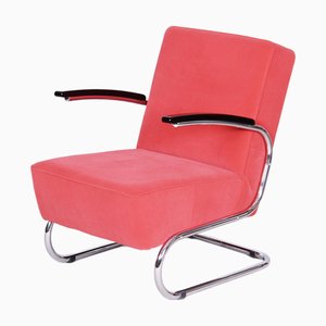Bauhaus Chrome Armchair attributed to W. Gispen for Mücke-Melder, 1930s