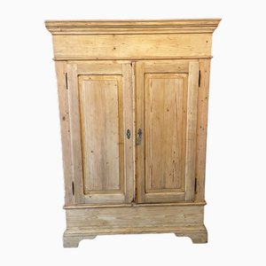Antiker Schrank aus Tannenholz, 1890er