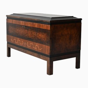 Skandinavisches Art Deco Sideboard aus Bruyèreholz, 1930er