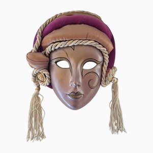 Venetian Ceramic Mask, Italy, 1980s