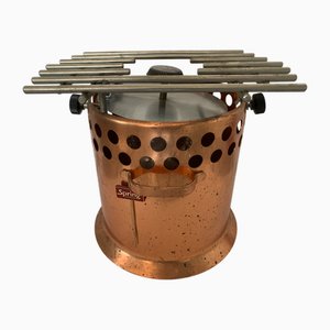 Swiss Copper Case with Cooker Burner from Spring,.1960s