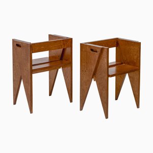 Chairs attributed to Cesare Leonardis i Series, 1980s, Set of 2