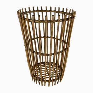 Portaombrelli Mid-Century in bambù, Italia, anni '60