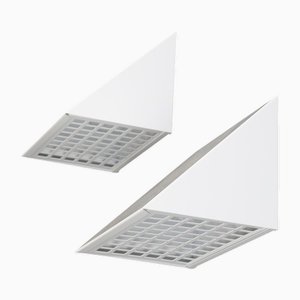 Lampade da parete modello 3995 postmoderne di Lyfa, Danimarca, anni '80, set di 2