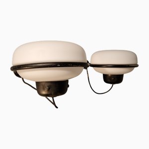 Lámparas de pared modelo 228 / E de Gino Sarfatti para Arteluce, 1957. Juego de 2
