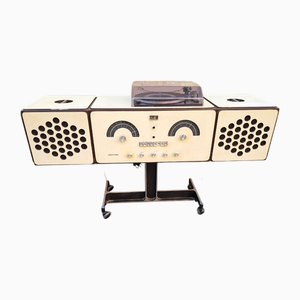 White RR126 Radio by Achille and Pier Giacomo Castiglioni for Brionvega, 1980s