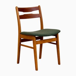 Dining Chair in Beech and Teak, Denmark, 1960s