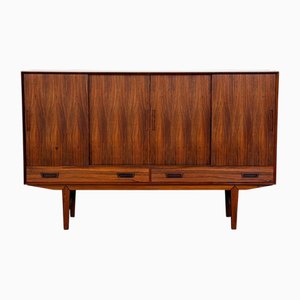 Highboard in Santos Rosewood by Vemba Furniture Factory, Denmark, 1960s