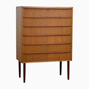 Chest of Drawers in Oak, Denmark, 1950s-1960s